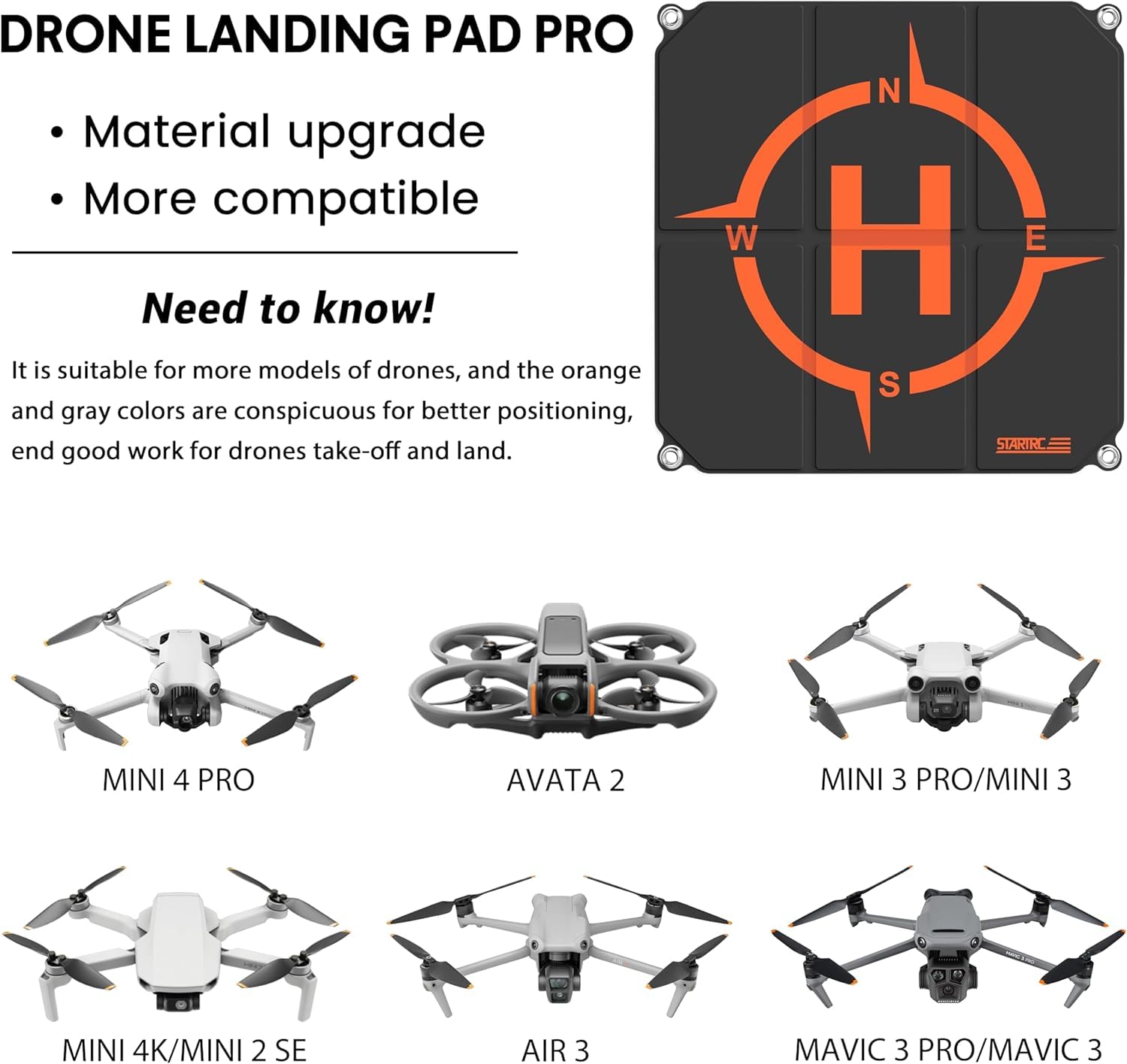STARTRC Mata do lądowania dron – Dji Drone Air 3 recenzja i cena