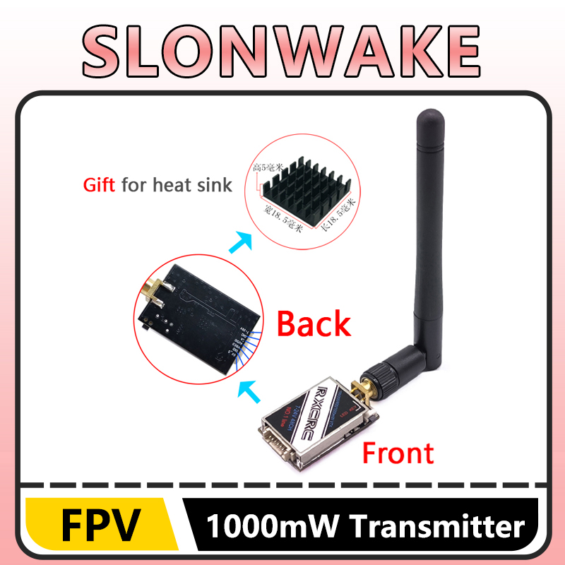 SLONWAKE 5.8G 48CH 1W VTX 100/ – Fpv Drone Camera recenzja i cena